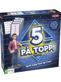 5 på topp Spørrespill