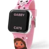 Accutime Disney LED Klokke 38mm - Gabby's Dollhouse