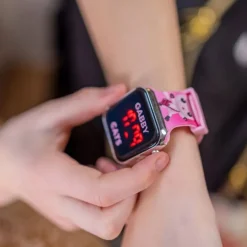 Accutime Disney LED Klokke 38mm - Gabby's Dollhouse