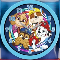 Accutime Rund Veggklokke 25cm - Paw Patrol