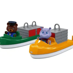 AquaPlay 2-pakning med transport- og containerbåt