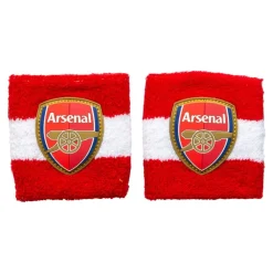 Arsenal 2-Pakning Bomull Håndleddsbånd