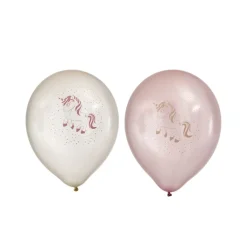Ballonger 8stk 30cm - Enhjørning