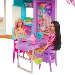 Barbie 2022 Malibu Dukkehus 115x60cm m/ 2 etasjer og 6 lekerom