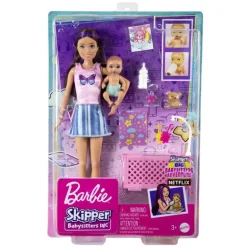 Barbie Babysitters Inc. Lekesett - Sleepy Baby