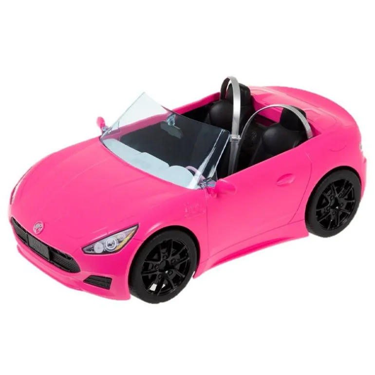 Barbie bil - Rosa Cabriolet 2-seter