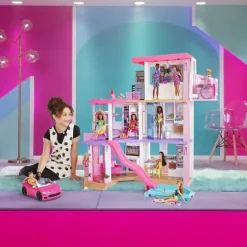 Barbie bil - Rosa Cabriolet 2-seter