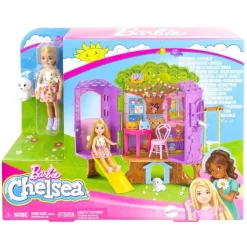 Barbie Chelsea Lekesett m/ dukke 10+ Deler - Trehus
