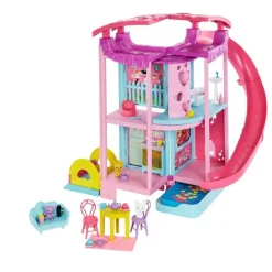 Barbie Club Chelsea - Dukkehus med 3-etasjer og møbler