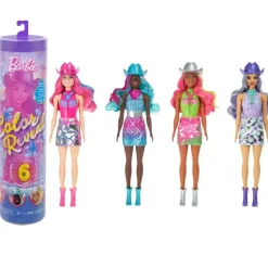 Barbie Color Reveal Disco Star Dukke m/ 6 overraskelser