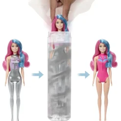 Barbie Color Reveal Disco Star Dukke m/ 6 overraskelser