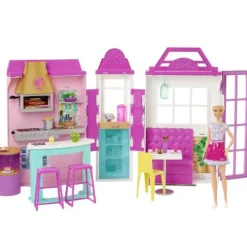 Barbie Cook 'n Grill Restaurant Lekesett m/ dukke