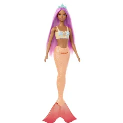 Barbie Core Havfrue Dukke - Lilla