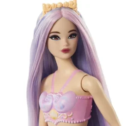Barbie Core Havfrue Dukke - Lys Lilla