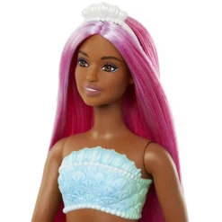 Barbie Core Havfrue Dukke - Rosa