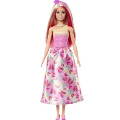 Barbie Core Royals Dukke - Rosa Blomsterkjole