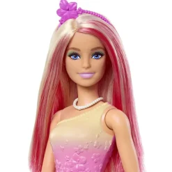Barbie Core Royals Dukke - Rosa Blomsterkjole