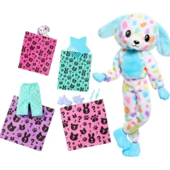 Barbie Cutie Reveal Color Dreams Dukke m/ 10 overraskelser - Dalmatiner