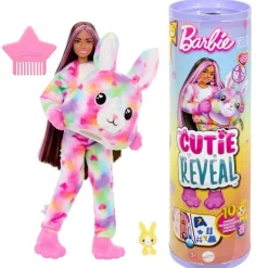 Barbie Cutie Reveal Color Dreams Dukke m/ 10 overraskelser - Kanin