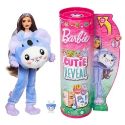 Barbie Cutie Reveal Dyrekostyme Dukke - Kanin / Koala