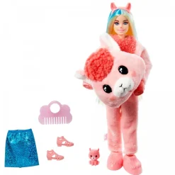 Barbie Cutie Reveal S2: Dreamland Fantasy Dukke - Lama