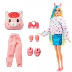 Barbie Cutie Reveal S2: Dreamland Fantasy Dukke - Lama