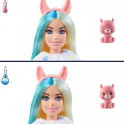 Barbie Cutie Reveal S2: Dreamland Fantasy Dukke - Lama