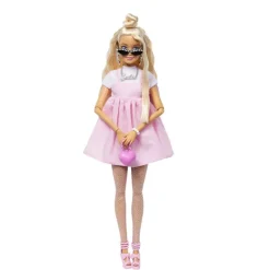 Barbie Deluxe Style Motedukke - Rosa Kjole m/ sløyfe