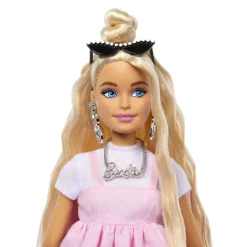 Barbie Deluxe Style Motedukke - Rosa Kjole m/ sløyfe
