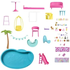 Barbie Dukkehus 75+ Deler - Barbie's Drømmehus 2023