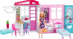 Barbie Dukkehus - Drømmehus med dukke og møbler