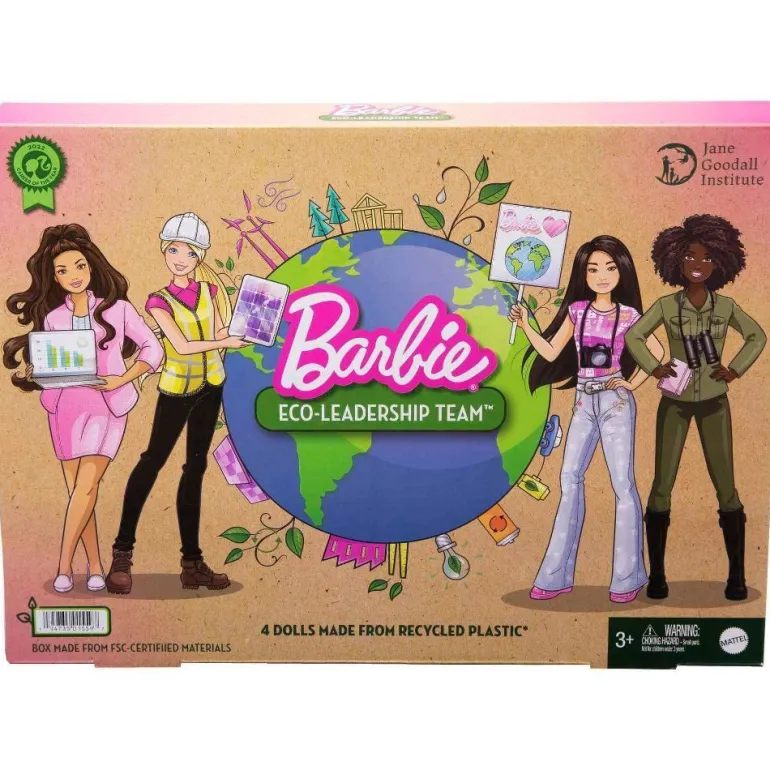 Barbie dukkesett med tilbehør - Eco-Leadership Team