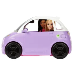 Barbie Elektrisk Kjøretøy - Lilla Cabriolet