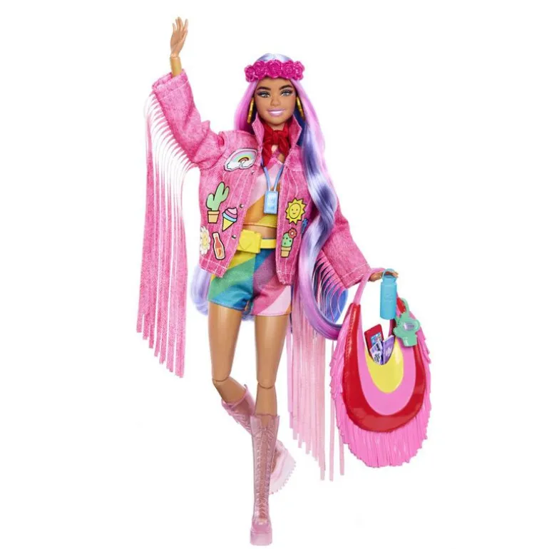 Barbie Extra Fly Dukke m/ 15 tilbehør - Ørken