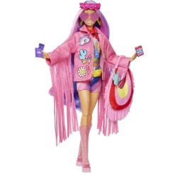 Barbie Extra Fly Dukke m/ 15 tilbehør - Ørken