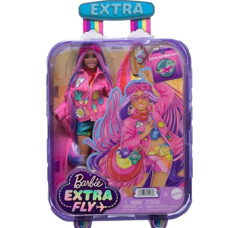 Barbie Extra Fly Dukke m/ 15 tilbehør - Ørken