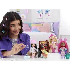 Barbie Extra Fly Minidukke m/ 6 tilbehør - Snø