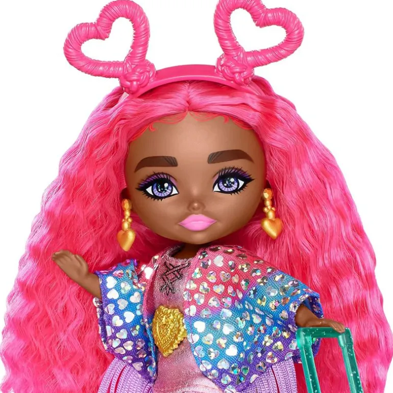 Barbie Extra Fly Minidukke m/ 6 tilbehør - Ørken