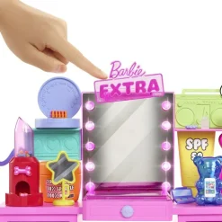 Barbie Extra Lekesett - Dukke med sminkebord