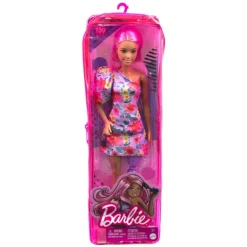 Barbie Fashionistas Dukke - One-Shoulder Blomsterkjole