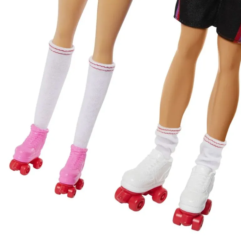 Barbie Fashionistas 65th Barbie & Ken 2-Pakning - Rollerskating