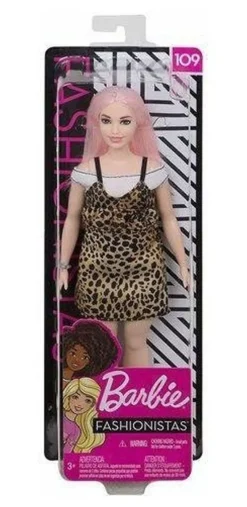 Barbie Fashonistas Dukke 29cm - Leopard kjole