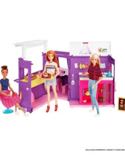 Barbie Gatekjøkken med over 30 tilbehør