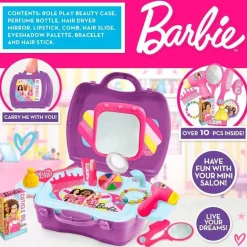 Barbie Hår- og Sminkestasjon 10+ Deler