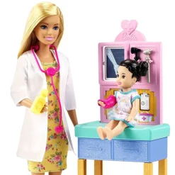 Barbie Karriere lekesett med dukke - Barnelege