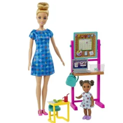 Barbie Karriere Lekesett m/ dukke - Barnehagelærer