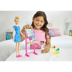 Barbie Karriere Lekesett m/ dukke - Barnehagelærer