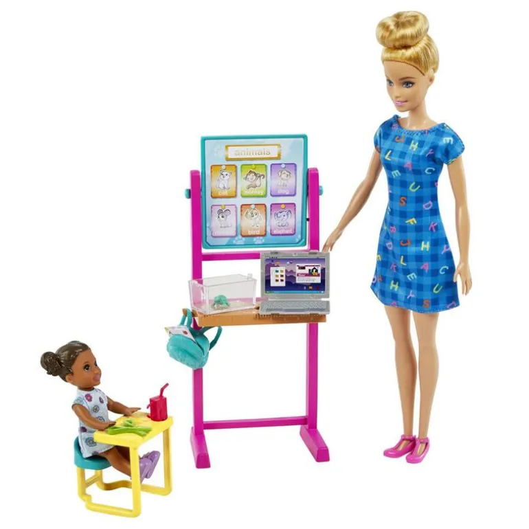 Barbie Karriere Lekesett m/ dukke - Barnehagelærer