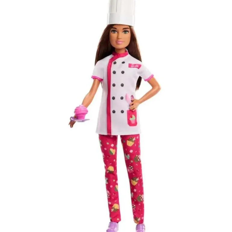 Barbie Karrieredukke m/ tilbehør - Baker