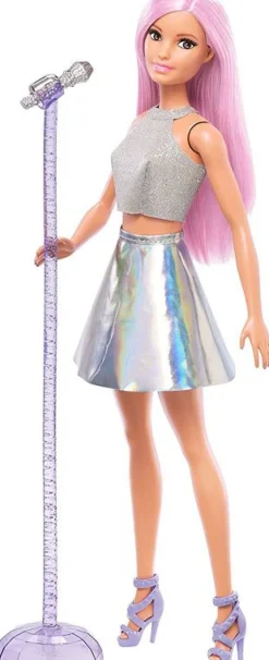 Barbie Karrieredukke m/ tilbehør - Popstjerne